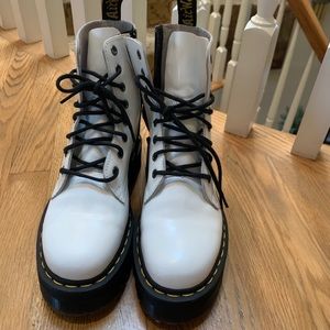 Doc Marten platform boots